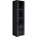 vetrinette nero illuminato a led