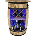 mobili da bar legno illuminato a led con cassetti