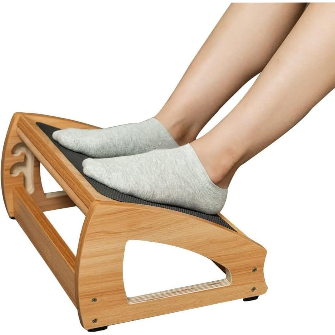 poggiapiedi legno antiscivolo
