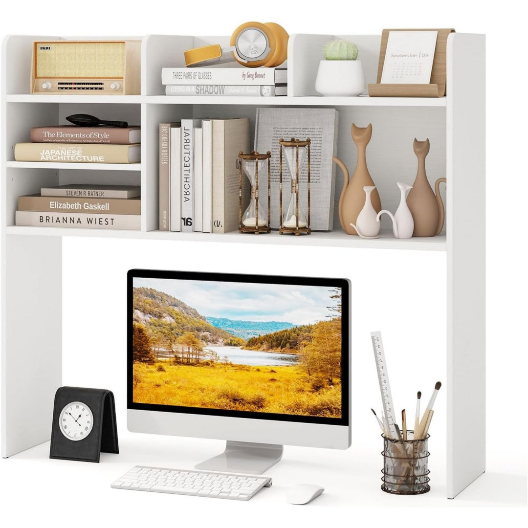 librerie bianco per letto ufficio