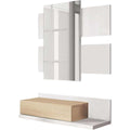 set arredo ingresso bianco per 2